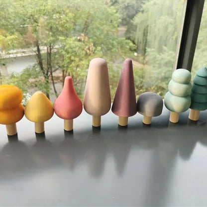 Montessori Forest & Village Wooden Set