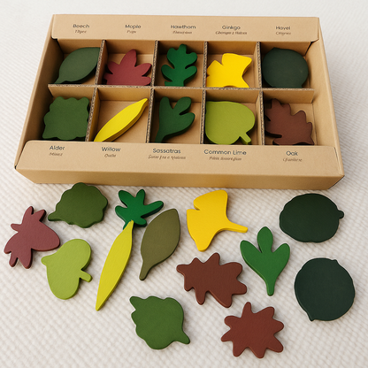 Nature Play Essentials – Wooden Parts Set