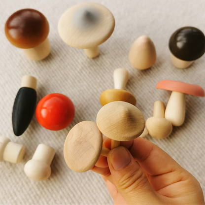 Nature Play Essentials – Wooden Parts Set