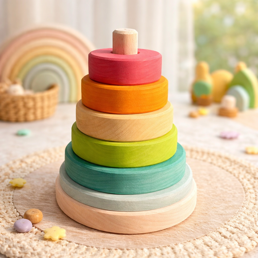 Montessori wooden play set for toddlers fine motor learning — CC's Sensory Play Australia