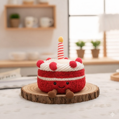 Kawaii cake buddies plush toys for toddlers — CC's Sensory Play Australia