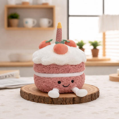Kawaii cake buddies plush toys for toddlers — CC's Sensory Play Australia