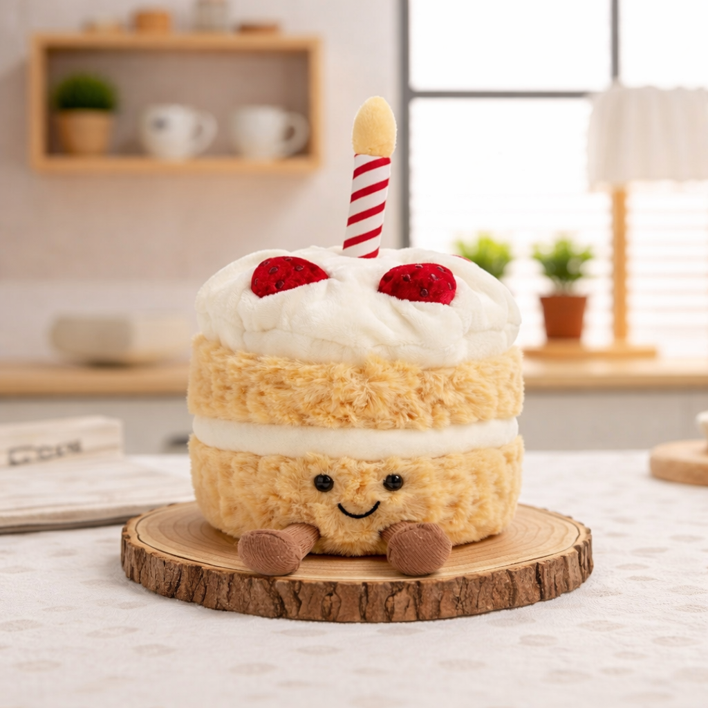 Kawaii cake buddies plush toys for toddlers — CC's Sensory Play Australia