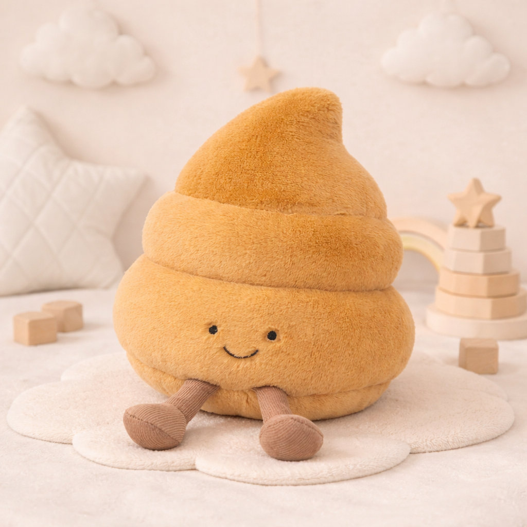 Cheeky toilet friends kawaii plush toys for toddlers — CC's Sensory Play Australia