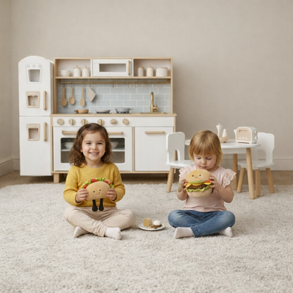 Kawaii fast food buddies plush toys for kids — CC's Sensory Play Australia