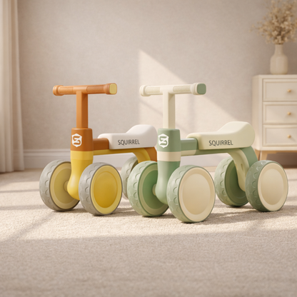 Four-wheel balance glide bike for toddlers outdoor play — CC's Sensory Play Australia