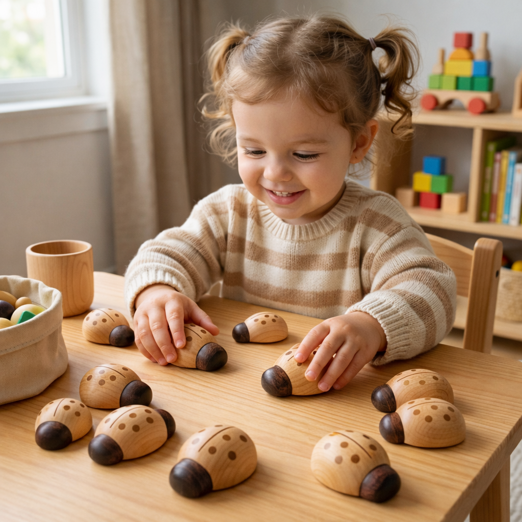 Montessori wooden sorting trays for sensory play — CC's Sensory Play Australia