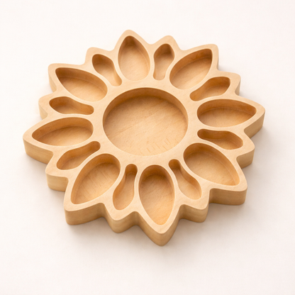 Montessori wooden sorting trays for sensory play — CC's Sensory Play Australia
