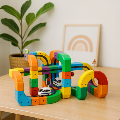 Rail Builder – 3D Train Track & STEM Cube Set