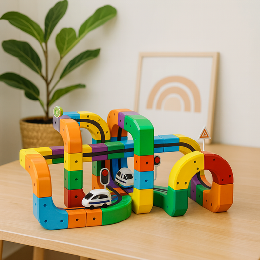 Rail Builder – 3D Train Track & STEM Cube Set