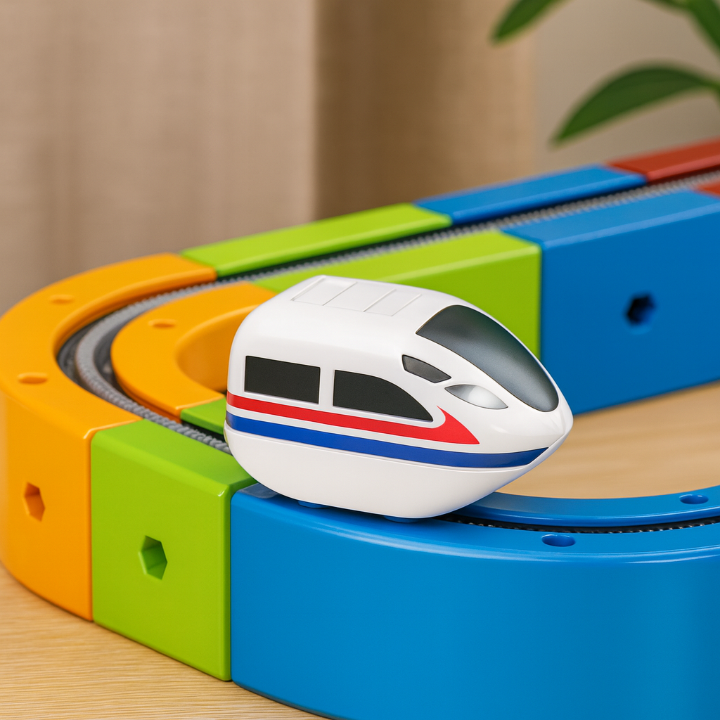 Rail Builder – 3D Train Track & STEM Cube Set