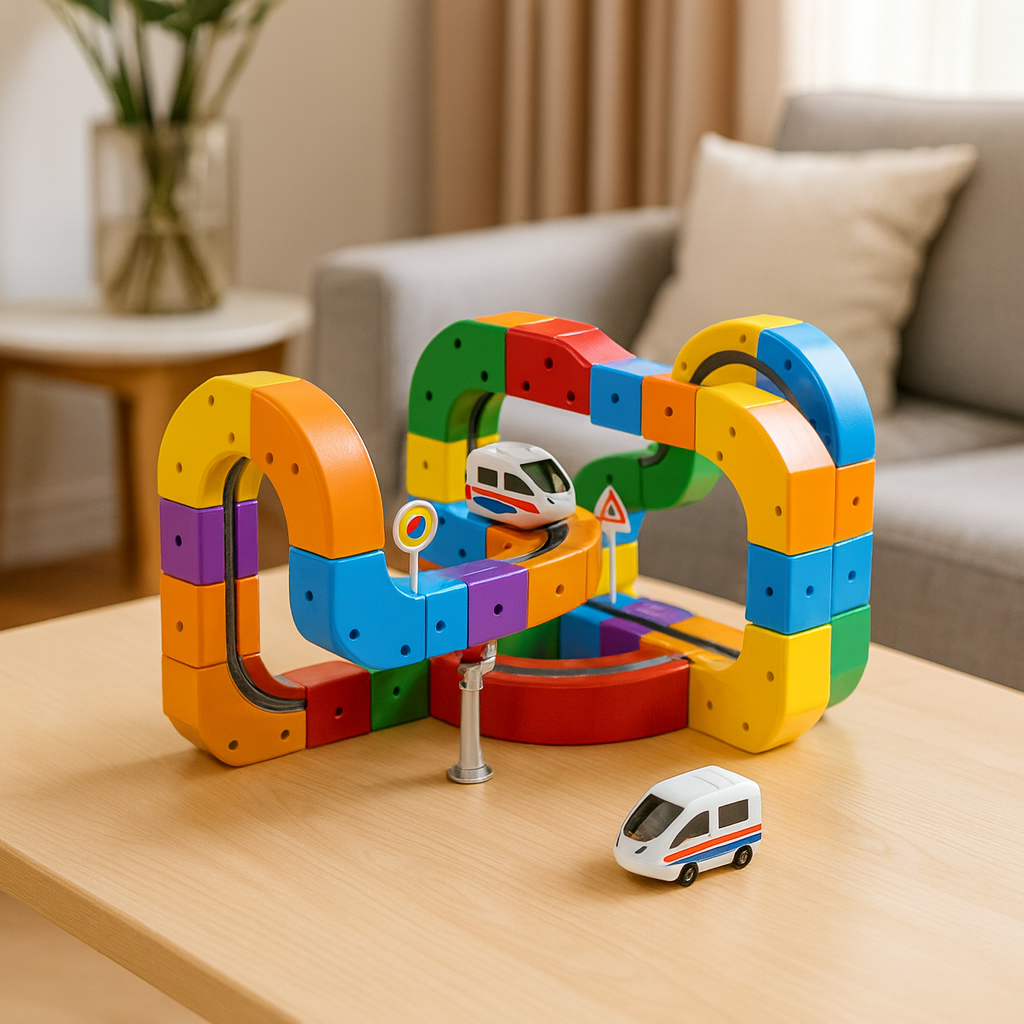 Rail Builder – 3D Train Track & STEM Cube Set