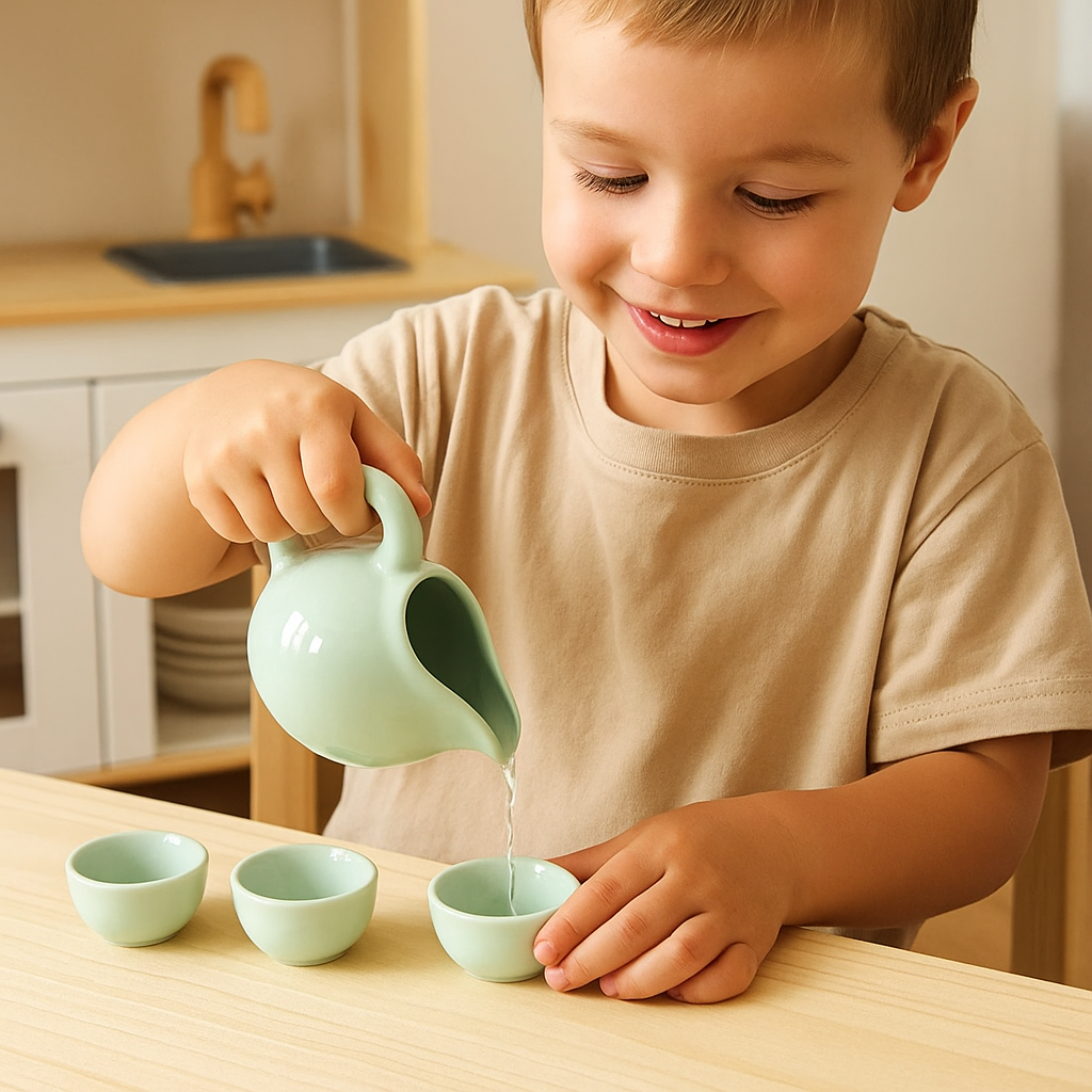 Montessori pouring and transferring practical life set for toddlers — CC's Sensory Play Australia