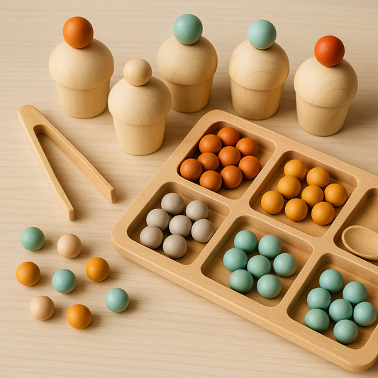 Montessori Counting & Sorting Play Set