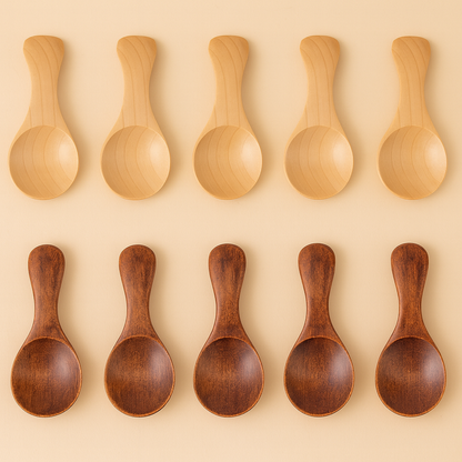 Montessori wooden scoop sensory tools for toddlers — CC's Sensory Play Australia