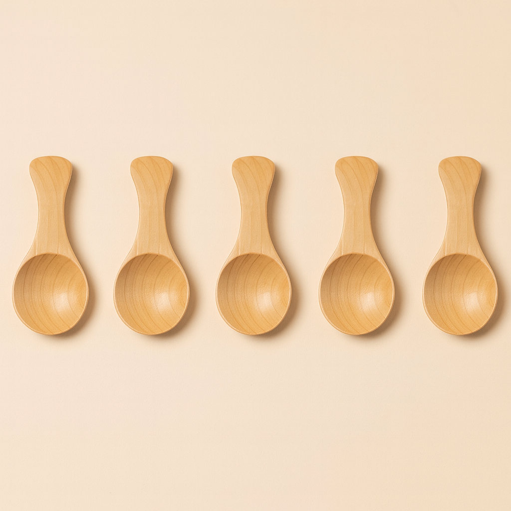 Montessori wooden scoop sensory tools for toddlers — CC's Sensory Play Australia