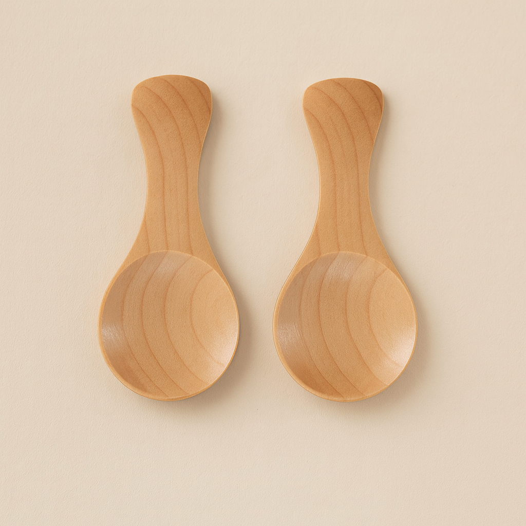 Montessori wooden scoop sensory tools for toddlers — CC's Sensory Play Australia