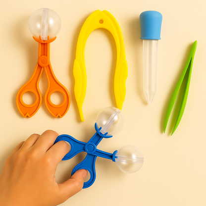 Fine motor tools set for toddlers sensory play — CC's Sensory Play Australia