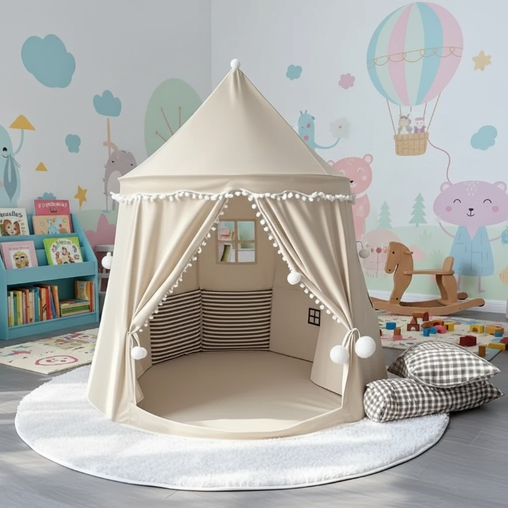 Large folding play tent for toddlers indoor outdoor play — CC's Sensory Play Australia
