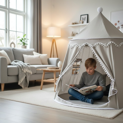 Large folding play tent for toddlers indoor outdoor play — CC's Sensory Play Australia