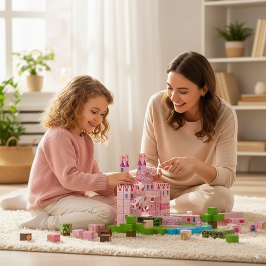 Magnetic Building Blocks – Montessori STEM Set