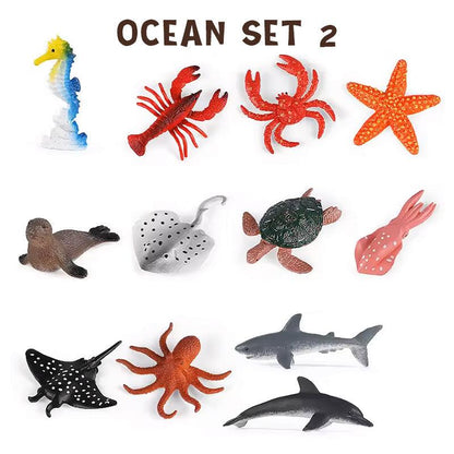 Miniature Ocean Animals – Sensory Play Set