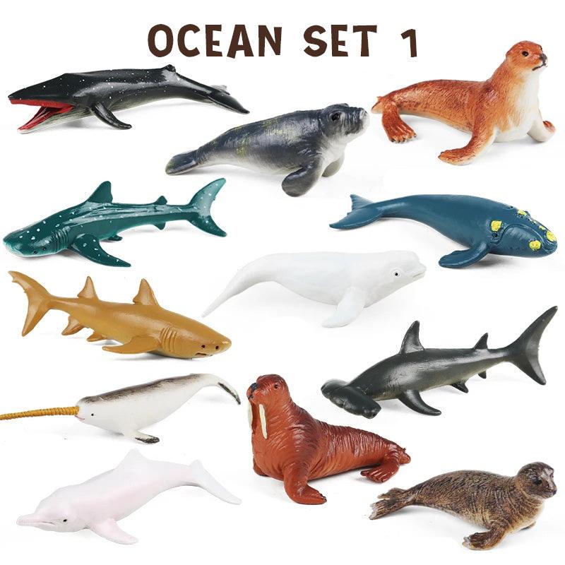 Miniature Ocean Animals – Sensory Play Set