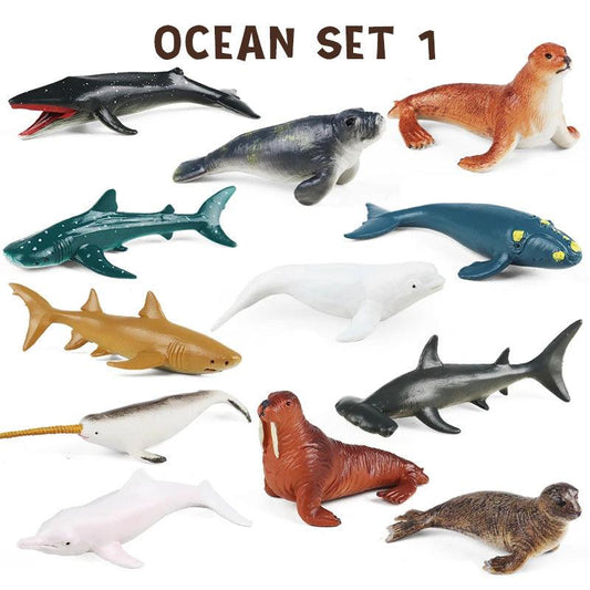 Miniature Ocean Animals – Sensory Play Set
