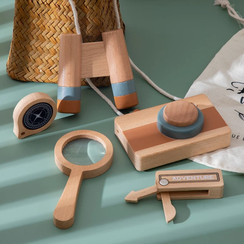 Little Explore's Wooden Adventure Play Set