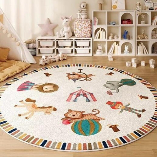 Round washable kids play mat for babies and toddlers — CC's Sensory Play Australia