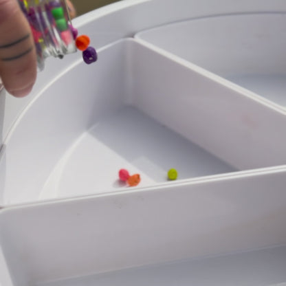 Rainbow Pom Pom Counting & Sorting Set
